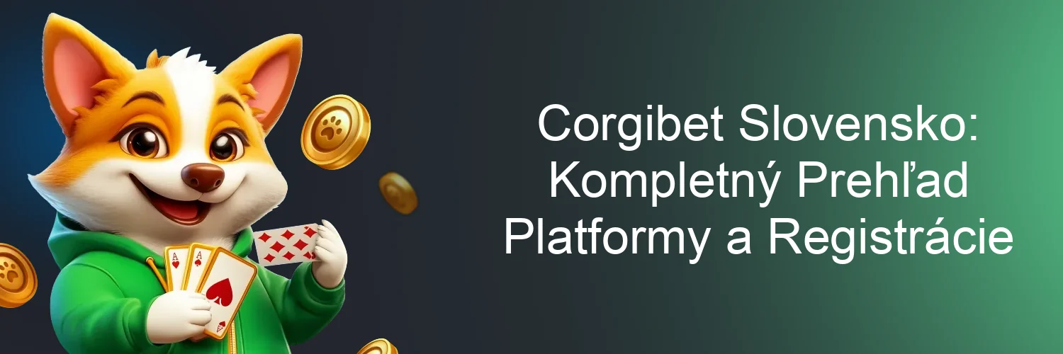 Corgibet Slovensko: Kompletný Prehľad Platformy a Registrácie Corgibet Slovensko: Kompletný Prehľad Platformy a Registrácie